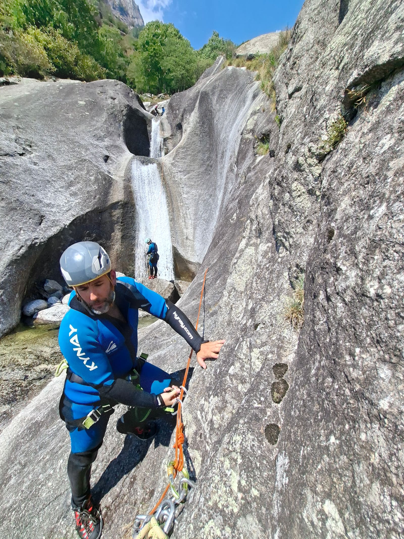 Barranquismo en los Alpes, Dolomitas, foto 7