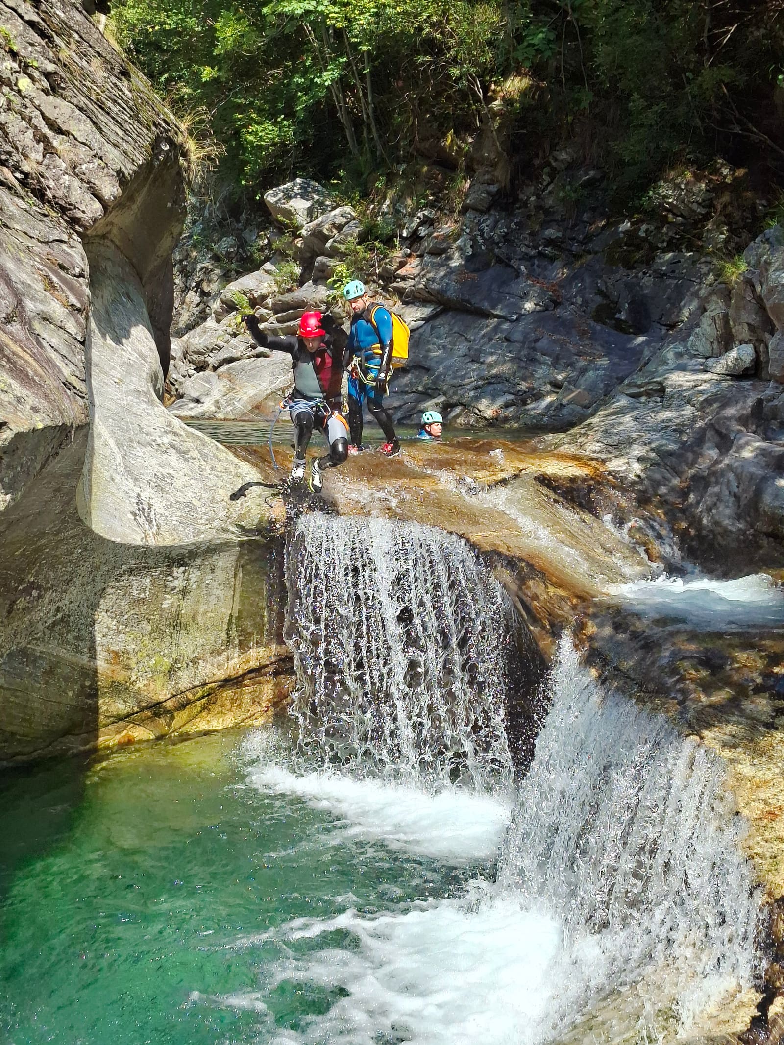Barranquismo en los Alpes, Dolomitas, foto 5