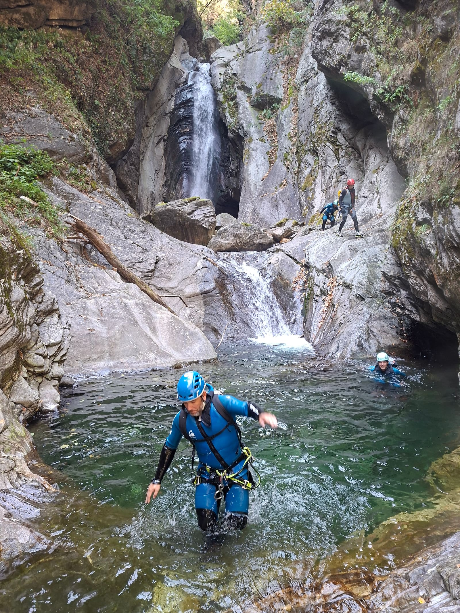 Barranquismo en los Alpes, Dolomitas, foto 2